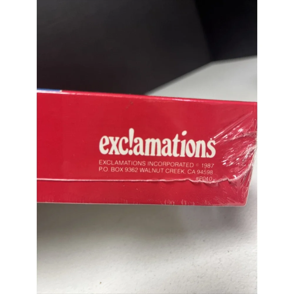 Exclamations Inc sealed vintage